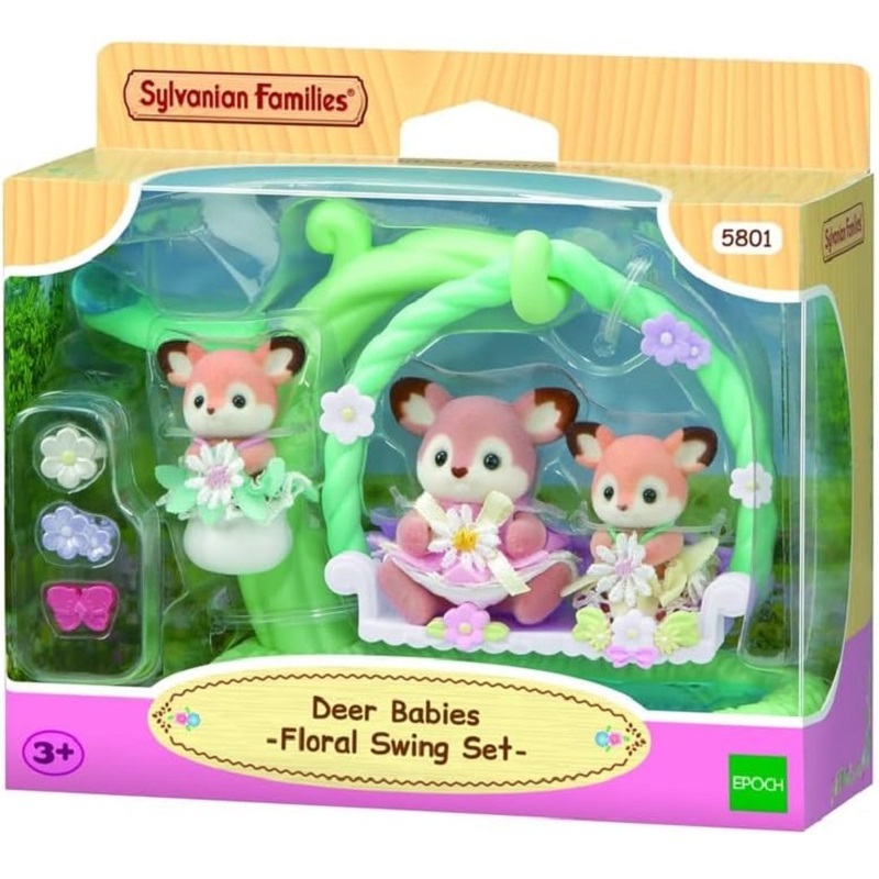Sylvanian Families Conjunto Balanço Floral - Epoch em Oferta na Shopee