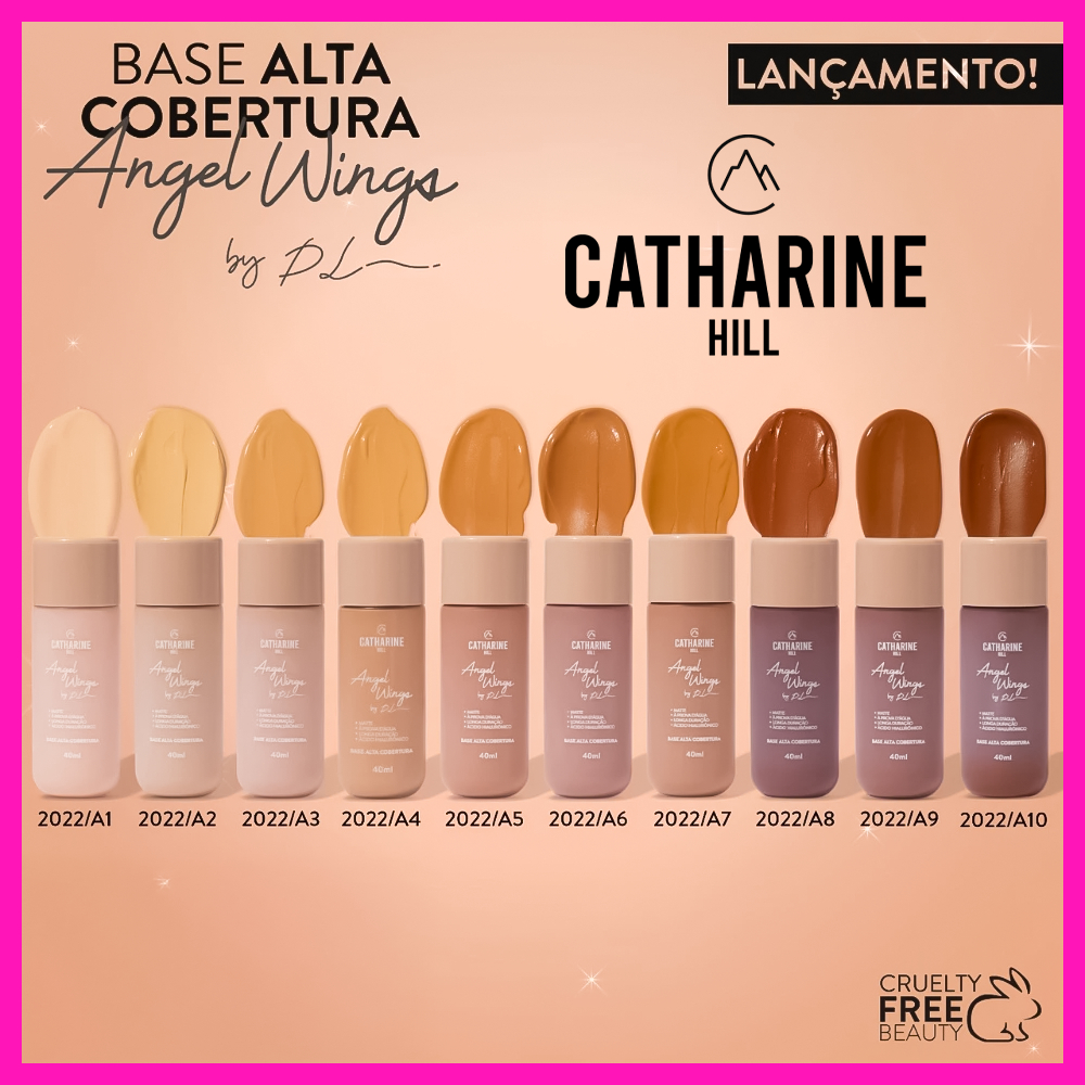 Catharine Hill Angel Wings Base Alta Cobertura by Pri Lessa