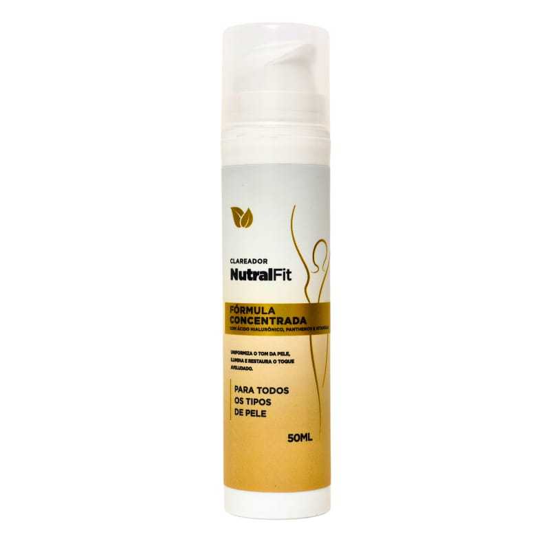 Nutralfit Clareador Corporal e Facial 50ml Rosto Estrias Foliculite Estrias Manchas Unifor...