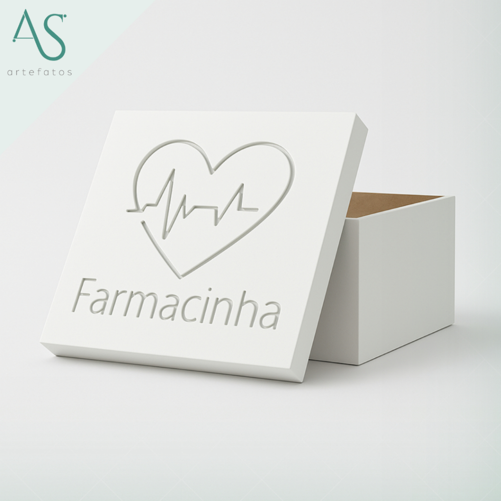 Caixa Farmácia P/ Organização De Remédios
