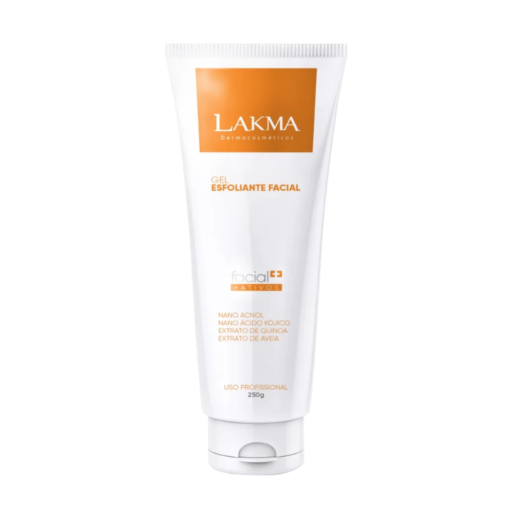 Esfoliante Facial 250ml Limpeza Profunda Pele Lisa Lakma