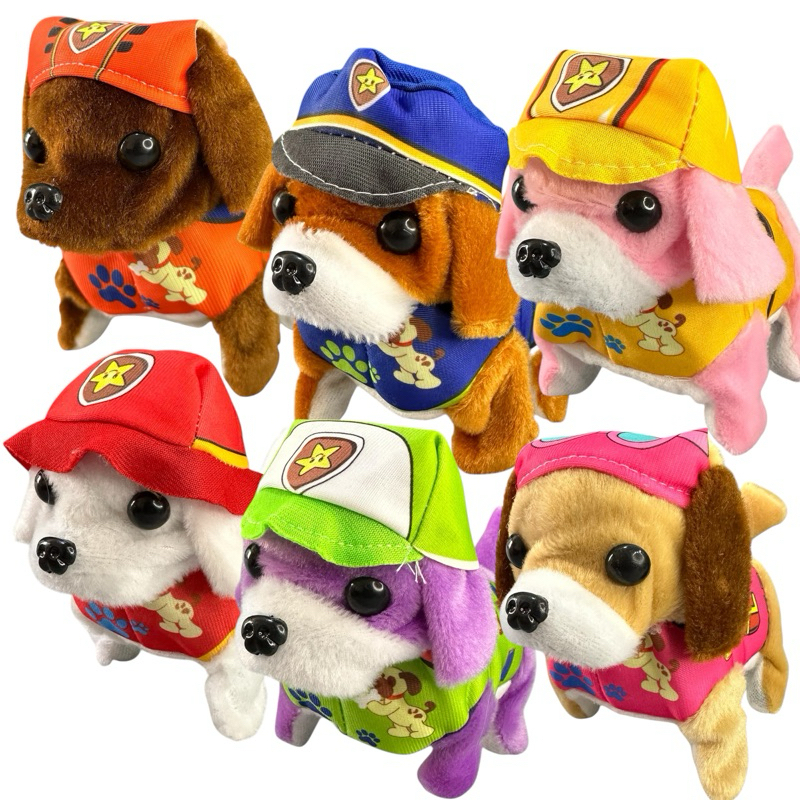 Cachorro patrulha canina Robô De Brinquedo Com Movimento E Som latido