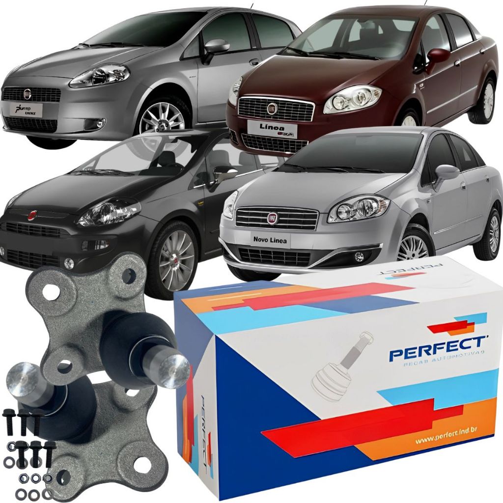 Par Pivô Suspensão Dianteiro Punto Línea