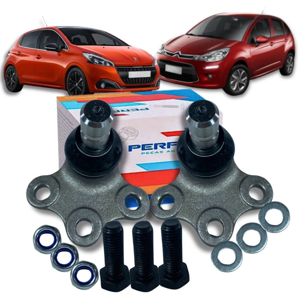 Par Pivô Dianteiro Citroen C3 208 em Oferta na Shopee