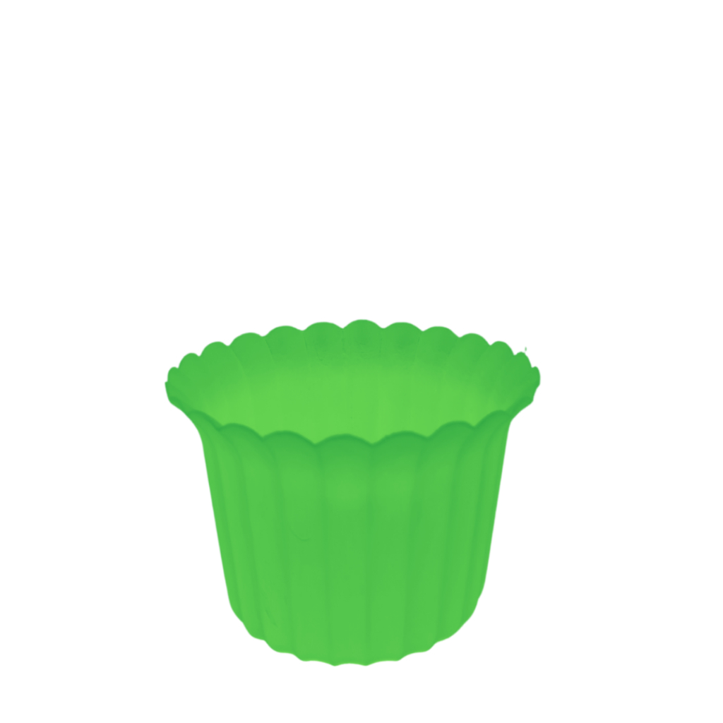 Cachepot Lembrancinha Plástico Decoração Festa Vaso Pequeno - 10 Unidades