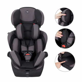 Cadeirinha Infantil Bebê Carro 09 á 36 Kg Athenas Preta/Cinza Tutti Baby em Oferta na Shopee