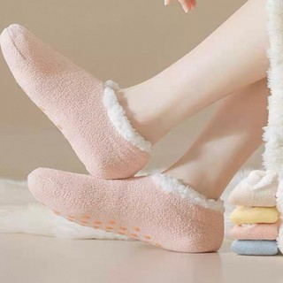 Kit 10 pares/Meia Cano Curto De Soft De Loga Lã estatica Quentinha Conforto Pantufa Feminina Masculina