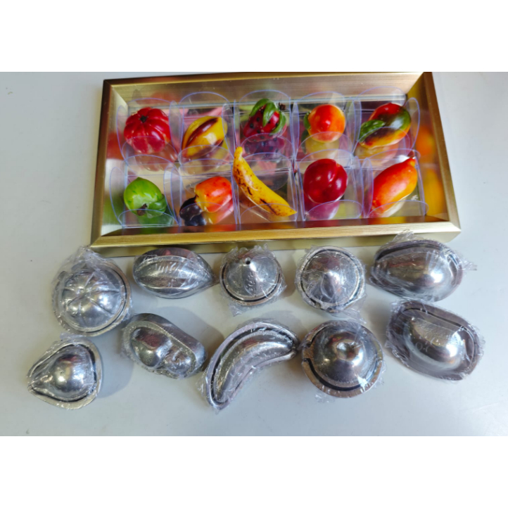 molde frutinha leite ninho frisador frutinha leite em pó forma frutinha em Oferta na Shopee