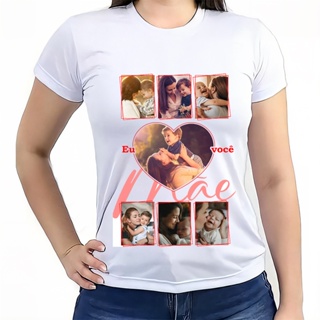 Camisa personalizada/ Blusa Dia das Mães / Dia dos namorados - COM FOTOS 🚨 ( LEIA A DESCRIÇÃO ) 🚨 em Oferta na Shopee