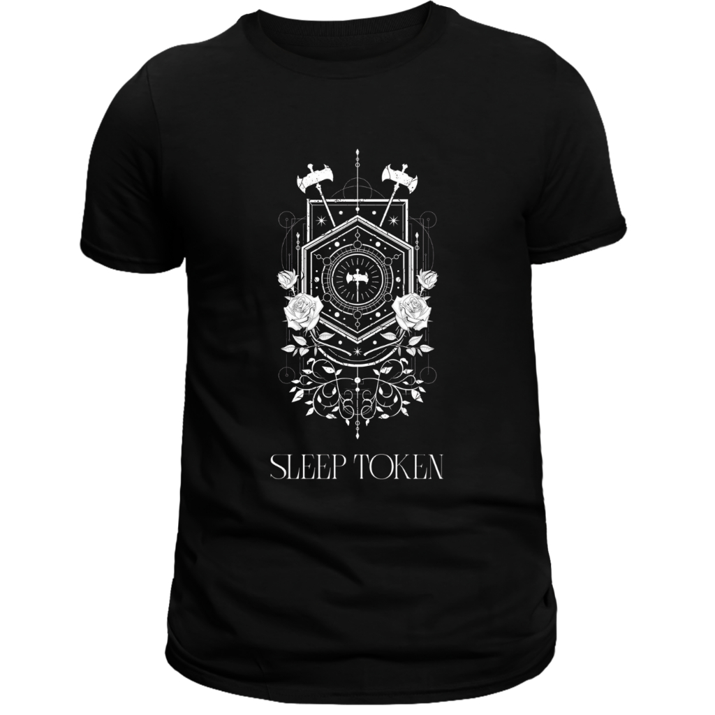 Camisa, Camiseta, em 100% Algodão, Banda de Rock Progressivo Sleep Token Envio em Até 24 Hrs.