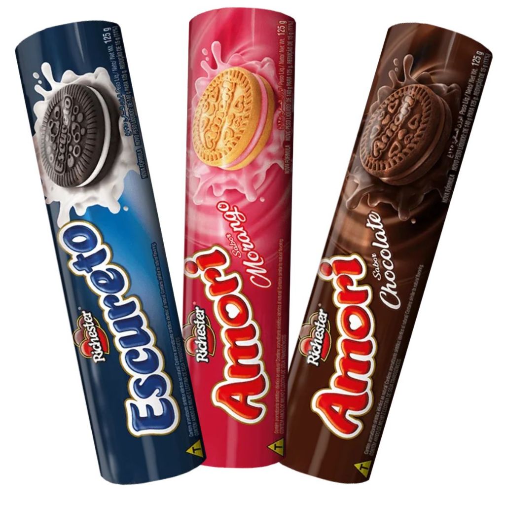 Biscoito de Chocolate Recheado Richester Amori: Onde Comprar | BuscaProdutos
