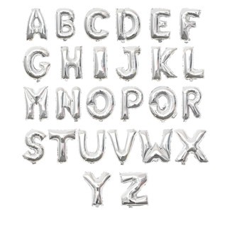 Balão Letra Dourado E Prata Metalizado 1 Metro Decoração Festa Aniversário Casamento Evento​ em Oferta na Shopee