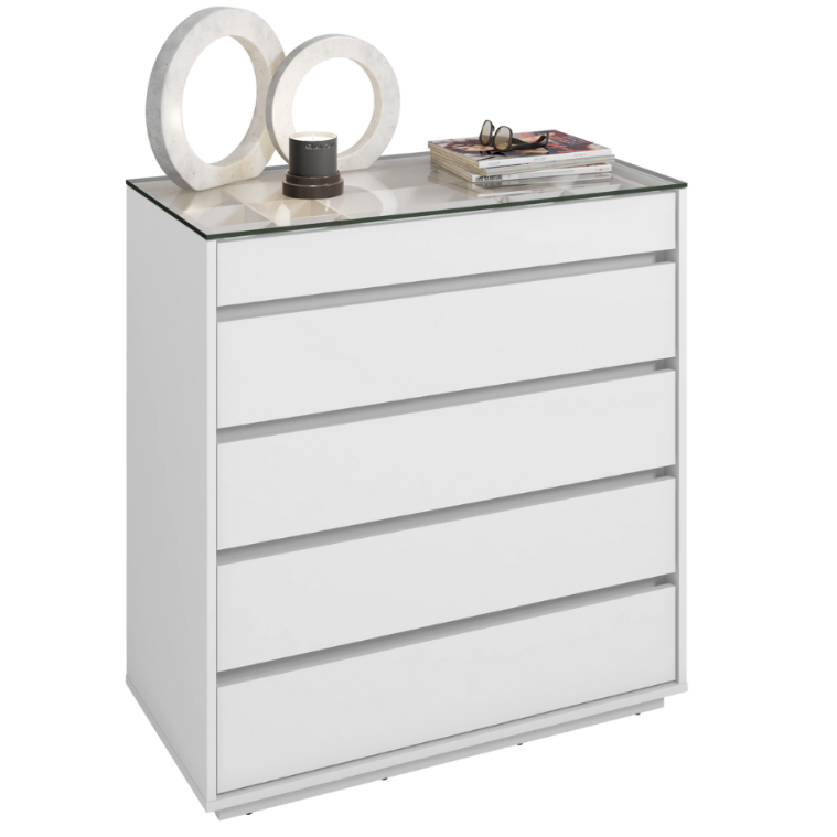 Cômoda com Tampo de Vidro: Onde Comprar | BuscaProdutos