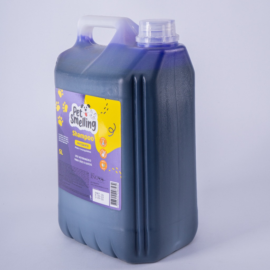 Pet Smelling Shampoo Matizante 5 Litros em Oferta na Shopee