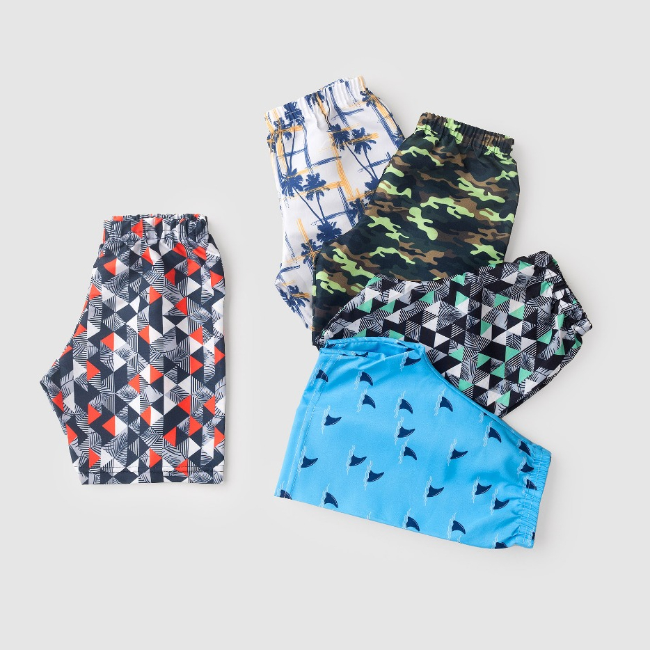 Bermuda Infantil Tactel Estampas