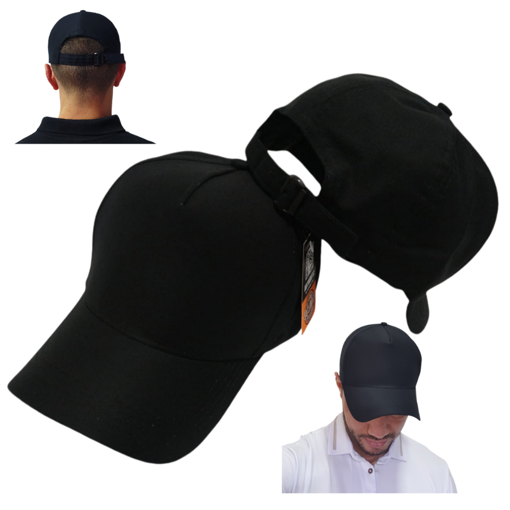Kit 10 Boné Liso Aba Curva Fitão Atacado Bordar Personalizar em Oferta na Shopee