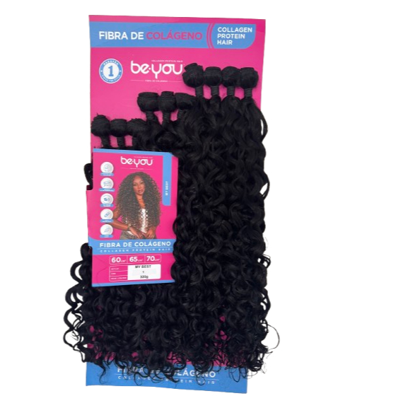 MY BEST CABELO CACHEADO NA TELA 70CM FIBRA DE COLÁGENO BE YOU ORIGINAL em Oferta na Shopee