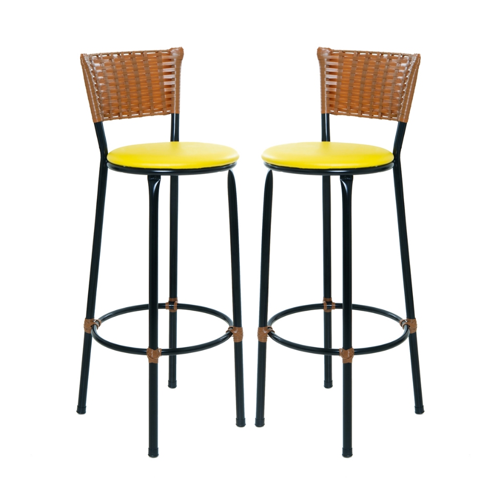 2 BANQUETAS ALTA DE COZINHA AREA GOURMET IMBUIA BALCAO CASA MOVEIS