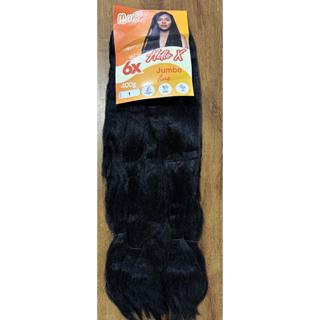Super Jumbo Hello Hair 400g – Fibra Sintética Profissional para Tranças Box Braids e Boxeadora em Oferta na Shopee
