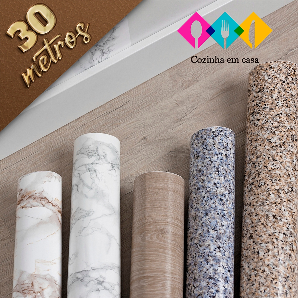 Papel de Parede Madeira 3D 30 METROS X 45CM Auto Adesivo Colante