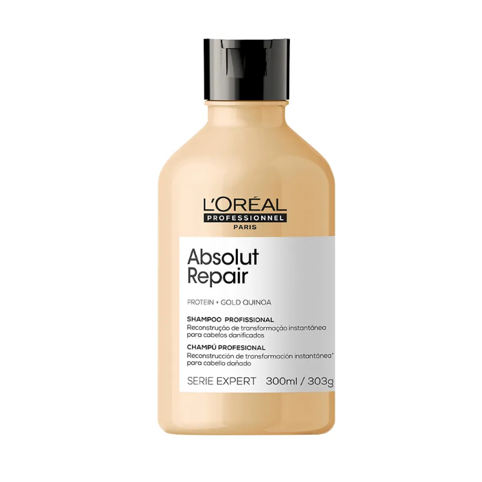 L'Oréal Professionnel Serie Expert Absolut Repair Gold Quinoa - Shampoo 300ml