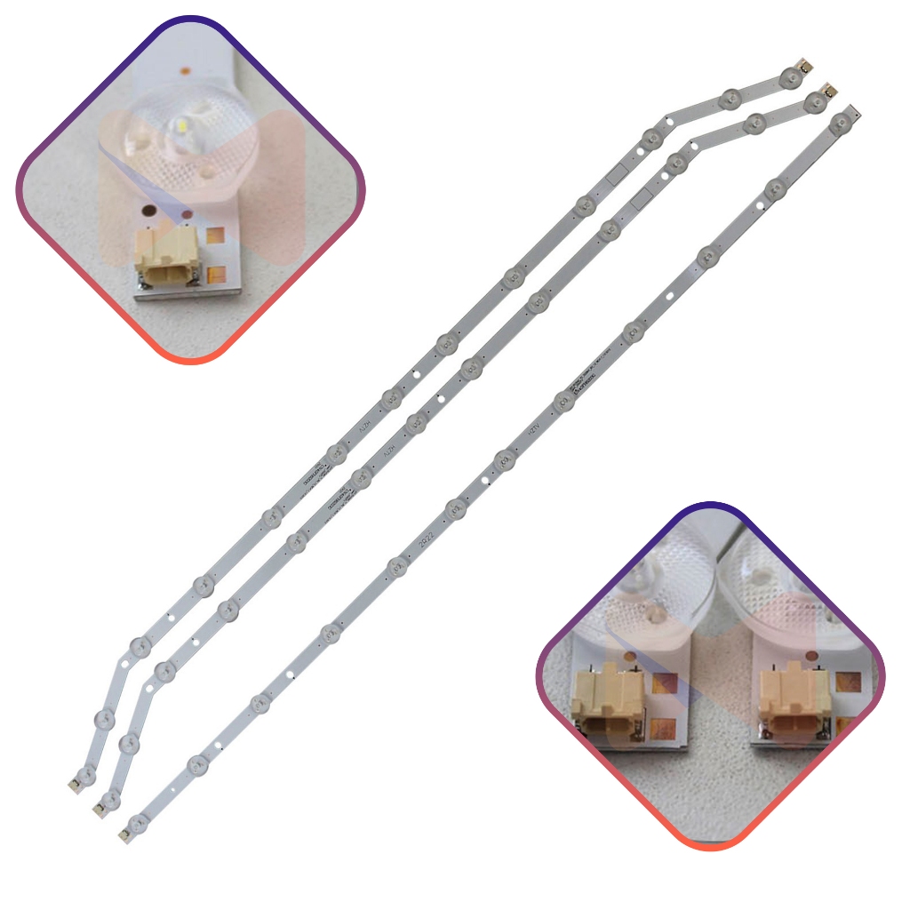 Un40fh5100g Un40fh6203g Un40fh5303g 40fh5205 Unfh5003g Kit 3 Barras de Led Mills