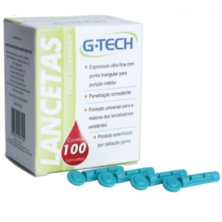 Lancetas Universal Pacote Com 100 unidades Marca Gtech em Oferta na Shopee