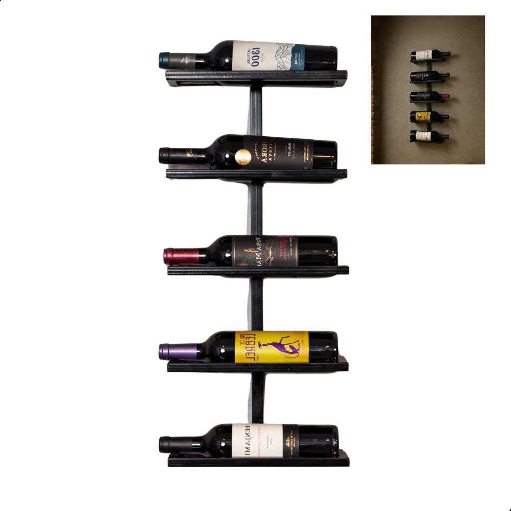 Bar Parede Adega Barzinho De Parede Vinho Sala 5 Garrafas