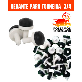 Vedante Para Torneira Registro Carrapeta 3/4 Pvc  Reparo Vazamento Acabamento em Oferta na Shopee
