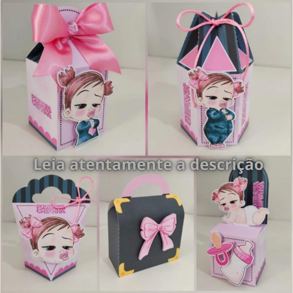 KIT PERSONALIZADOS | PODEROSA CHEFINHA | LEMBRANCINHA PARA FESTA | KIT CAIXAS