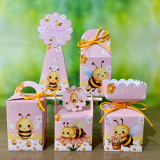Kit Caixinhas Personalizadas Margaridas com Abelhinhas PEGUE E MONTE Lembrancinhas Para Festa Kit Festa Personalizados em Oferta na Shopee