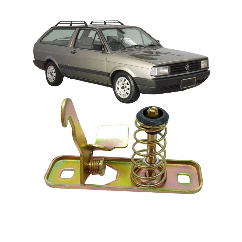 Fechadura Capô Parati Quadrada Superior 1982 1983 Até 1996