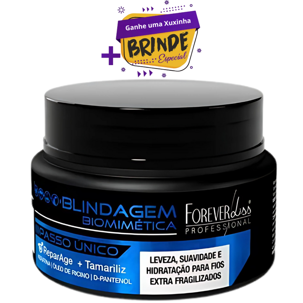 Mini Máscara Blindagem Forever Liss 40g Original!