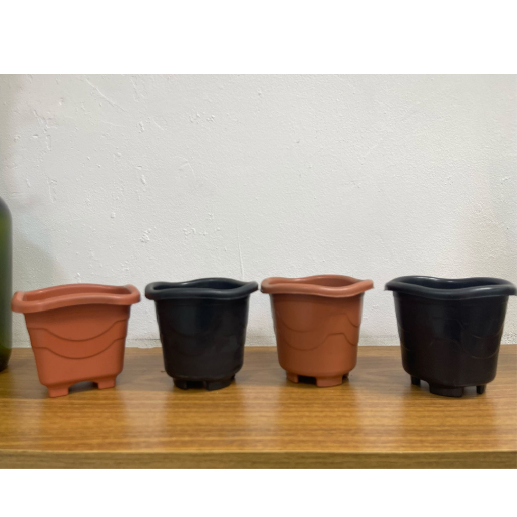 Vaso Planta Casa Jardim de 2,5L kit com 4 unidades Horta Planta