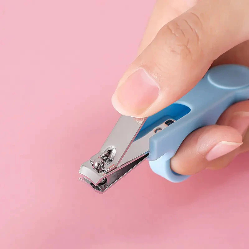 Kit Higiene 6 Peças Cuidado Bebê Higiene Infantil Unha Escova Cortador Tesoura Alicate Recém Nascido