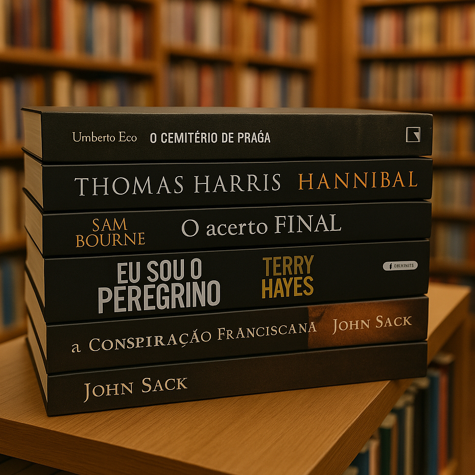 Livros Suspense Imperdível: Clássicos + Bestsellers Os Melhores Mistérios para Você Não Parar de Ler