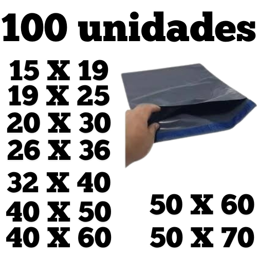 Kit 100 Unidades Envelope De Segurança Aba Adesiva Embalagem Correio Ecommerce Saco Adesivado em Oferta na Shopee