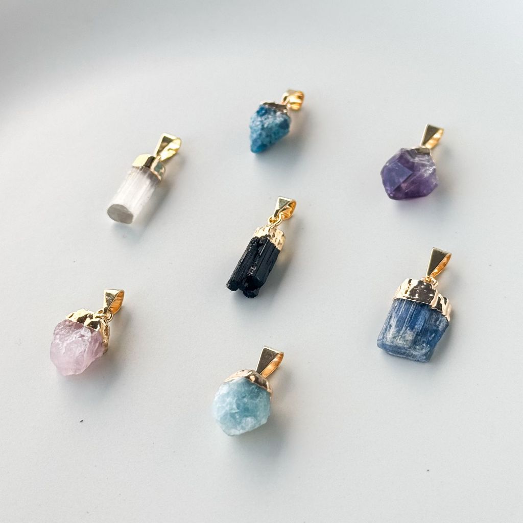 PINGENTE PEDRA NATURAL MINI