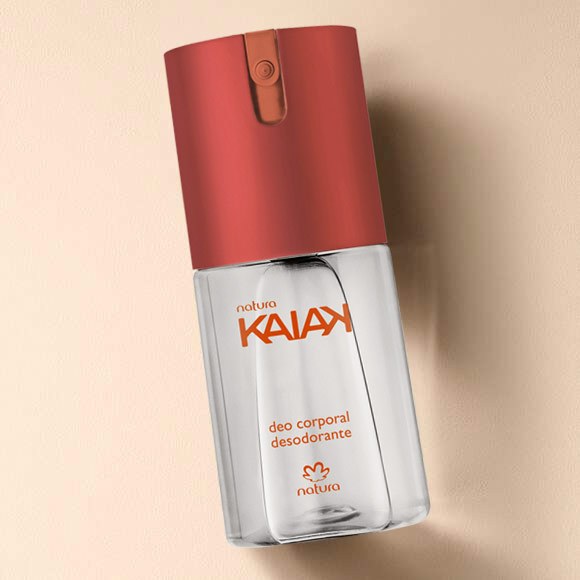 Kaiak Desodorante spray feminino 100 ml natura