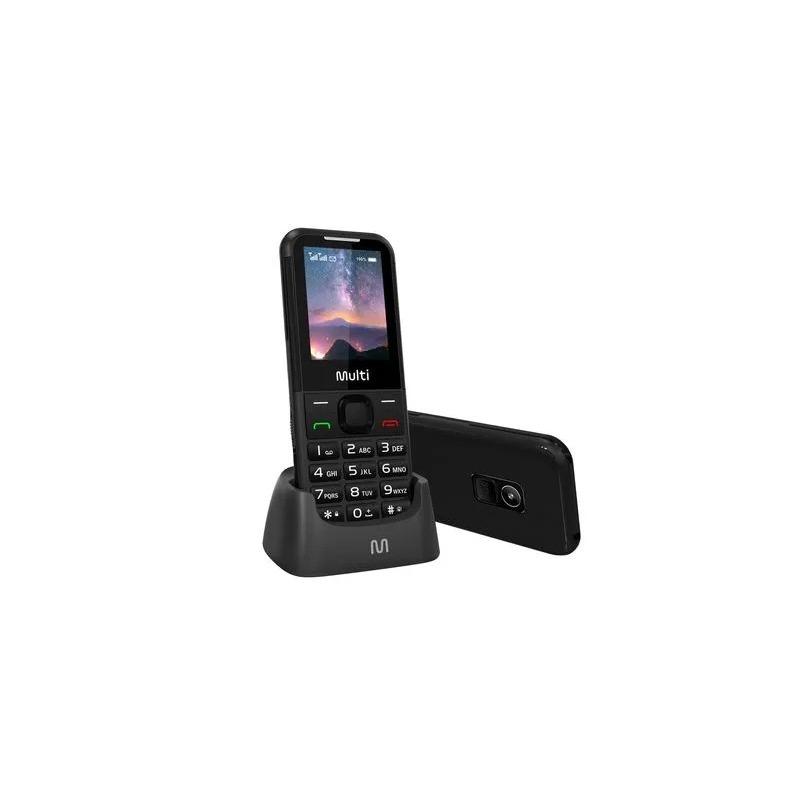 Celular Multi Vita 4G Com Base Carregadora Botão SOS P9225