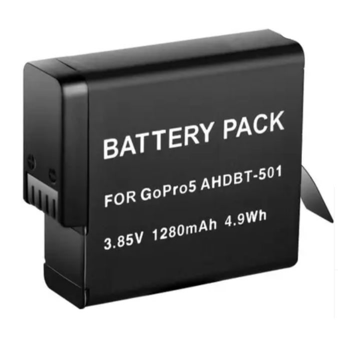 Bateria AHDBT-501 para Gopro HD Hero 5, Hero 6 e Hero 7