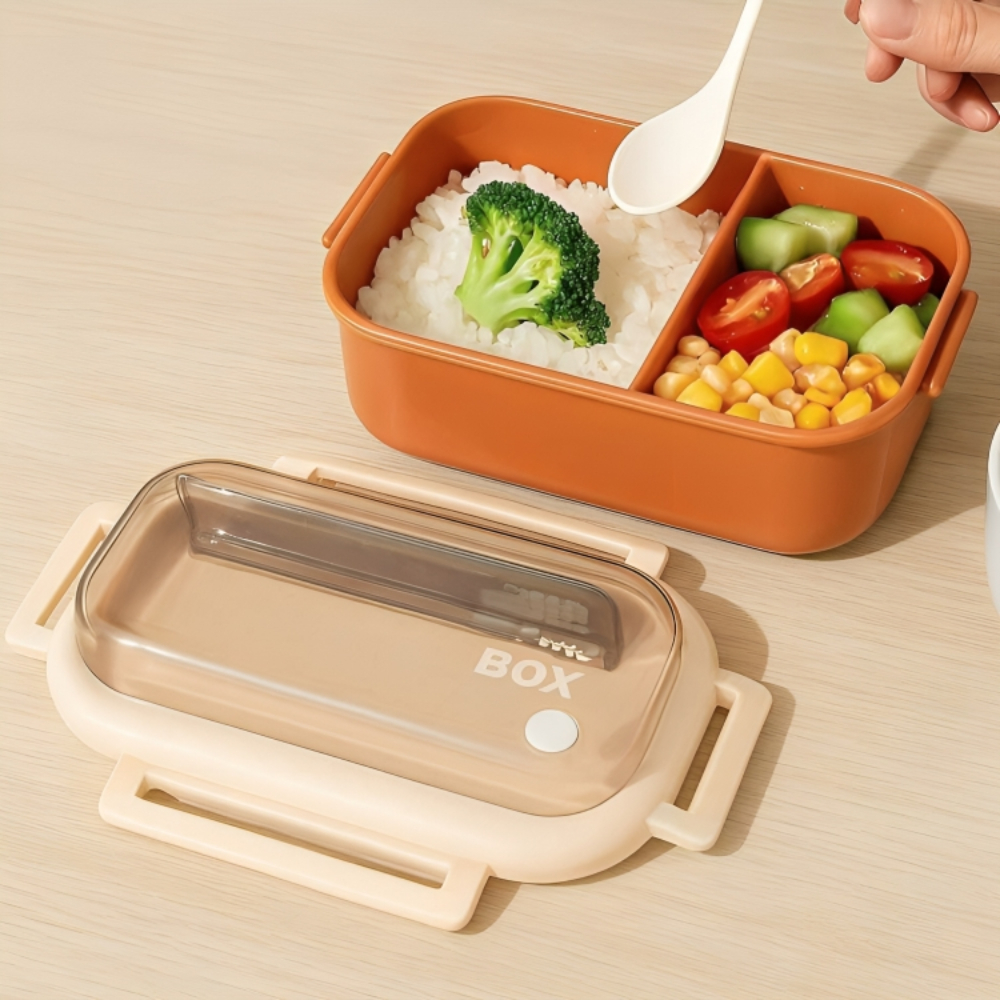 Marmita Lancheira Bento  1000ml e 1100ml Com Compartimentos em Oferta na Shopee