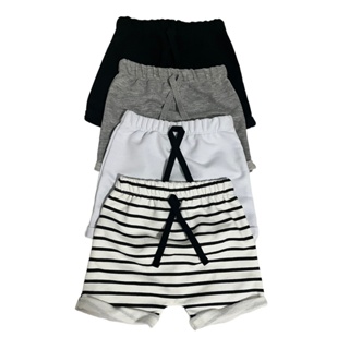 Kit 3 Short Infantil Bebê Recém Nascido Moletinho 100% Algodão de Alta Qualidade super confortavel em Oferta na Shopee