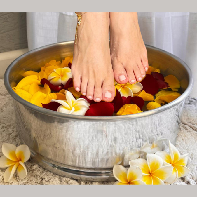 Bacia para Pedicure Tina Escalda Pés Ofurô Spa Podologia Relaxamento Escalda Pés Balde Alumínio Reforçado