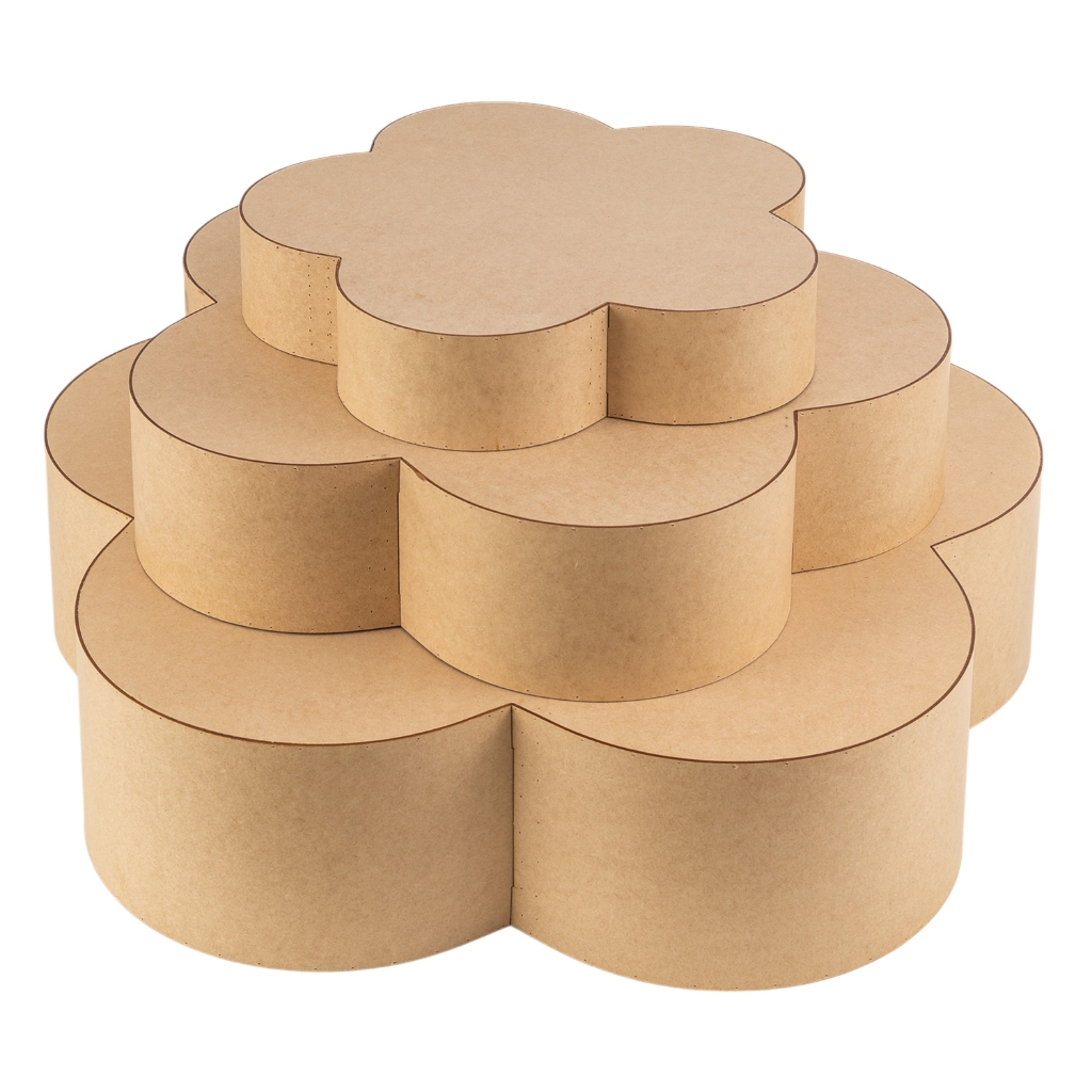 Três Palcos Flor Festa Decoração Jardim Encantado em Oferta na Shopee