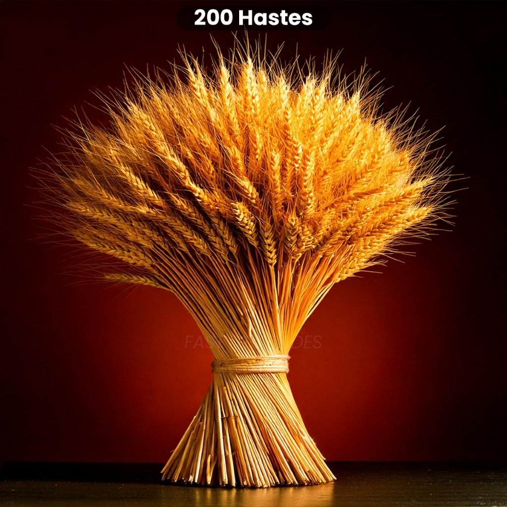 400 Hastes Trigo Seco Para Decoração Elegante Convites Casamento Arranjos Artesanato Maços Natal em Oferta na Shopee