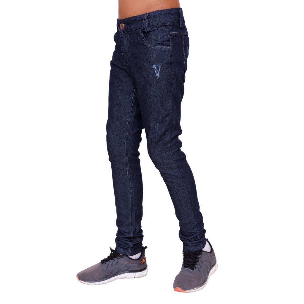 Calça jeans infantil para menino calça jeans masculina infantil juvenil do 10 ao 16