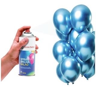Spray 300ml Brilho pra Balões de Ar Bexiga de Festas e Buffet Renovar Brilha Balão Verniz de Bexiga em Oferta na Shopee