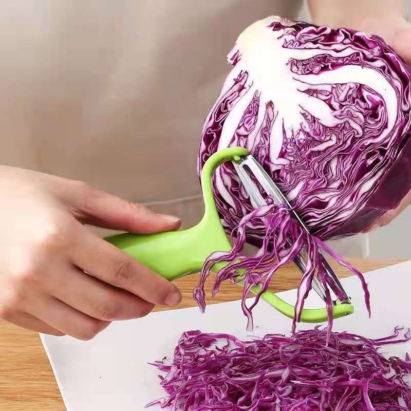 KIT 2 ralador de repolho grande descascador ralador repolho jardim alface triturador boca
