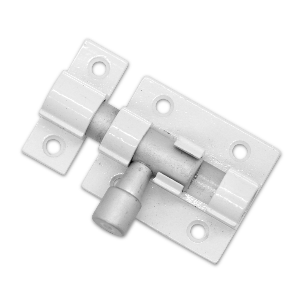 Detalhes do Trinco Fecho Ferrolho 1 1/2 Pol 40mm Porta de Alumínio - Trava Armário e Portas